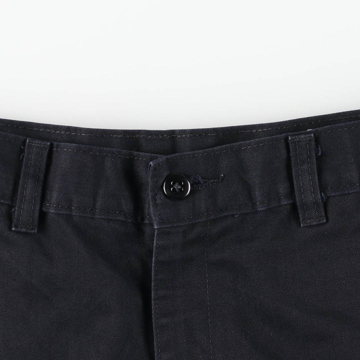 Dickies Work Shorts, Half Pants, Men's, W34 equivalent polyester black type Vintage Second Hand