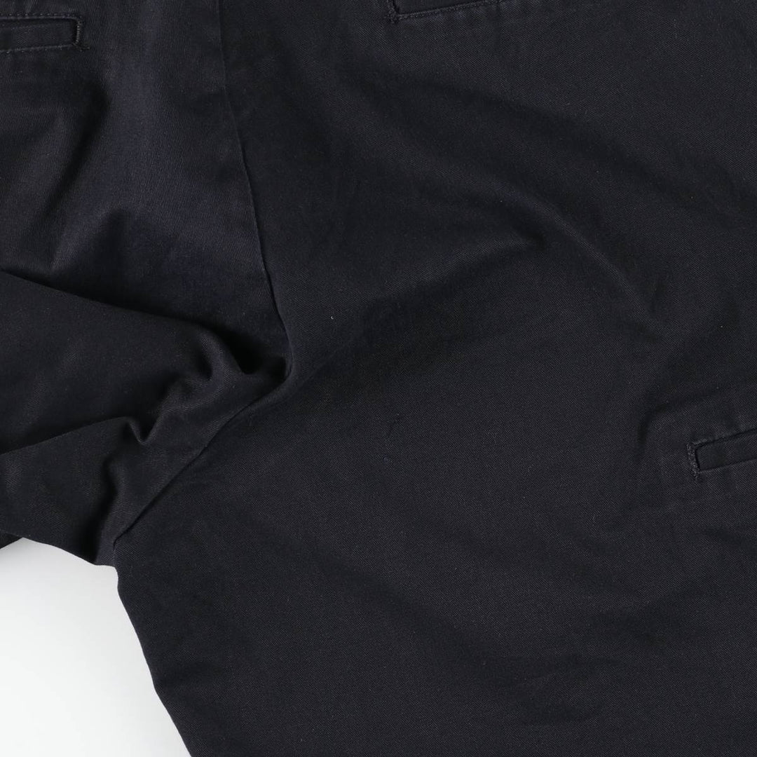 Dickies Work Shorts, Half Pants, Men's, W34 equivalent polyester black type Vintage Second Hand