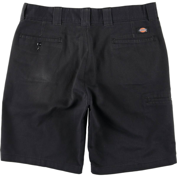 Dickies Relaxed Fit Work Shorts, Half Pants, Men's, W37 equivalent polyester black type Vintage Second Hand