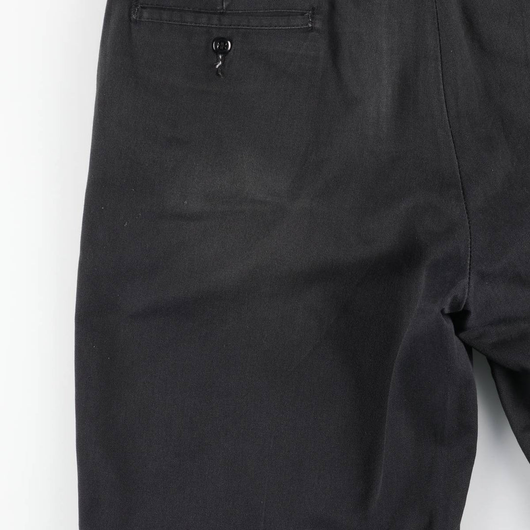 Dickies Relaxed Fit Work Shorts, Half Pants, Men's, W37 equivalent polyester black type Vintage Second Hand