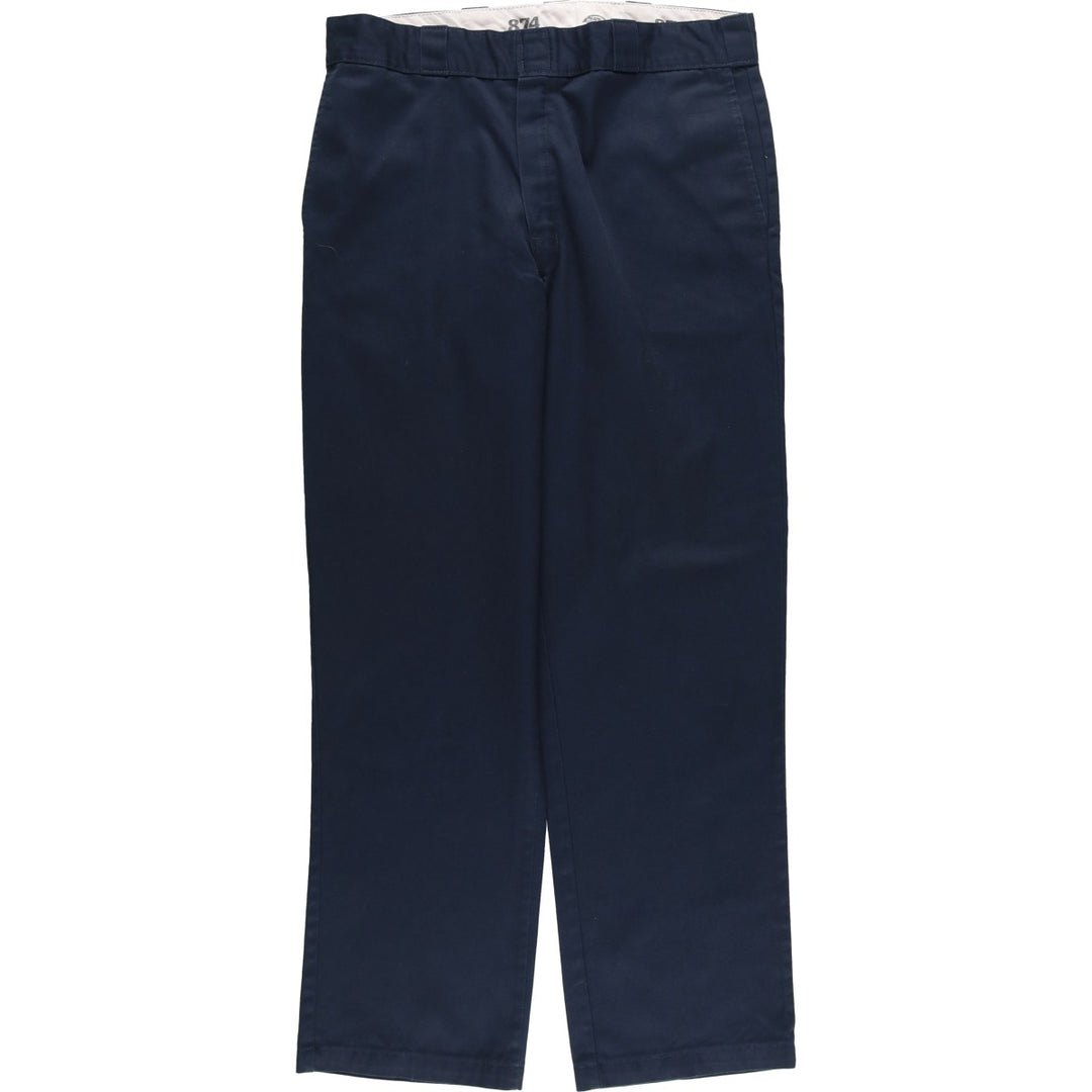 Dickies 874 Original Fit Work Pants, Men's, Size W35 unclear navy blue type Vintage Second Hand