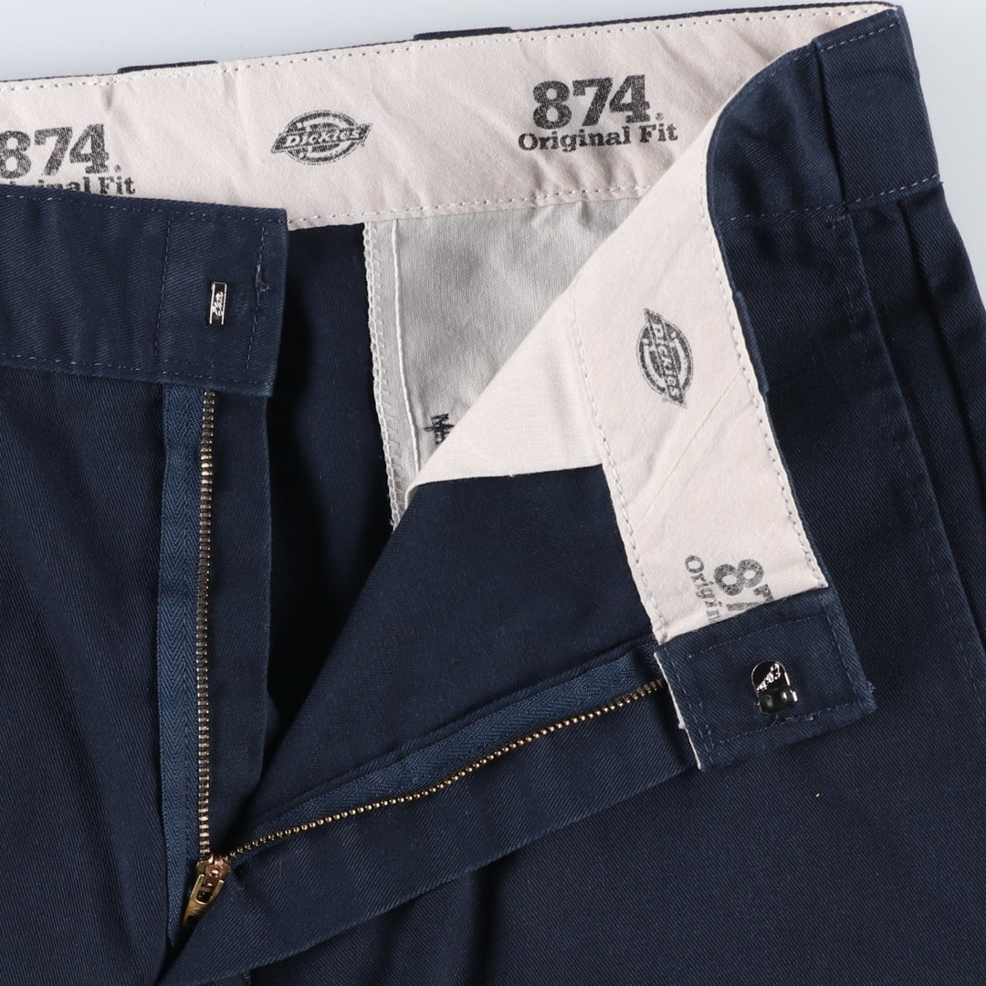 Dickies 874 Original Fit Work Pants, Men's, Size W35 unclear navy blue type Vintage Second Hand