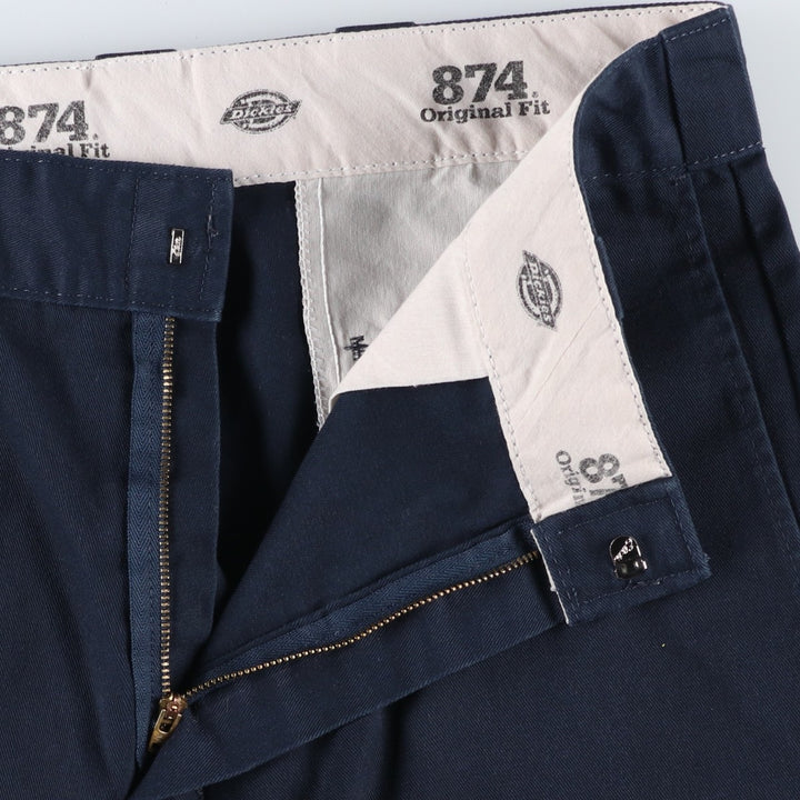 Dickies 874 Original Fit Work Pants, Men's, Size W35 unclear navy blue type Vintage Second Hand