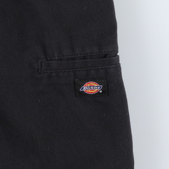 Dickies Loose Fit Work Pants, Men's, Size 36 polyester black type Vintage Second Hand
