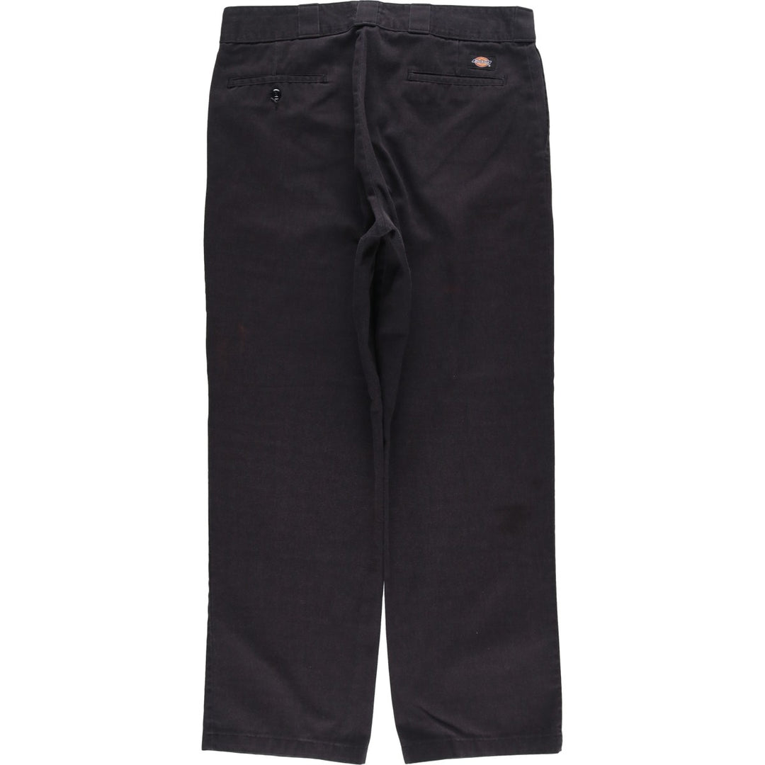 Dickies 874 Original Fit Work Pants, Men's, Size W35 polyester black type Vintage Second Hand