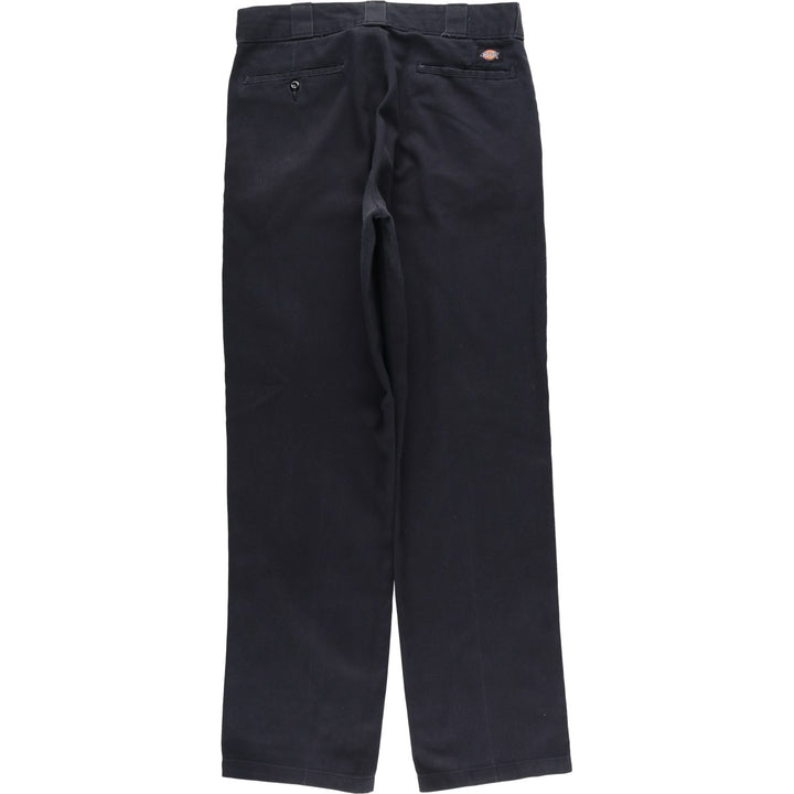 Dickies 874 FLEX ORIGINAL FIT Work Pants, Men's, Size 34 (approx.) polyester black type Vintage Second Hand