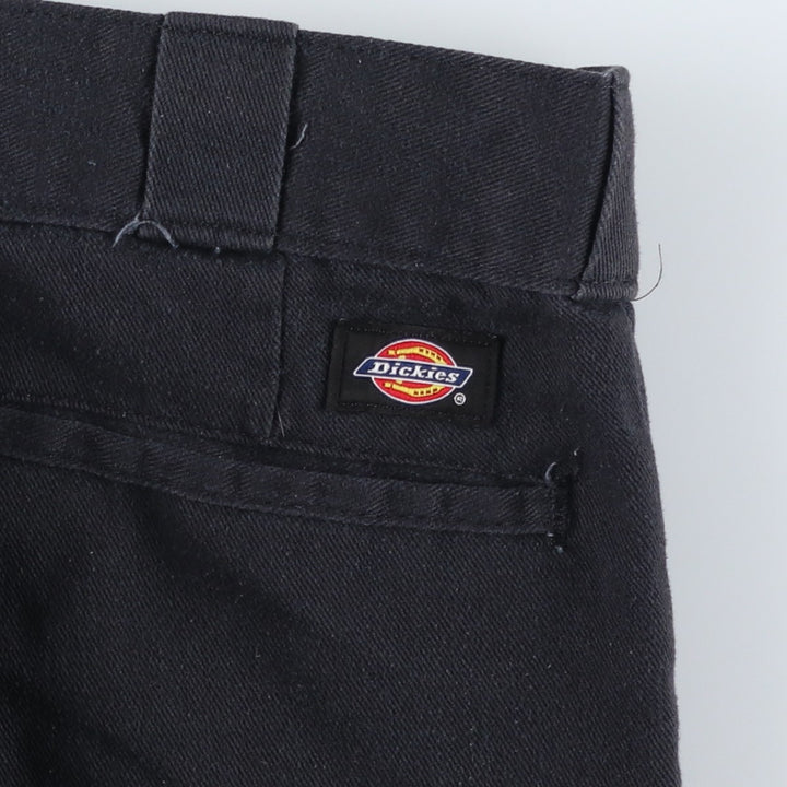 Dickies 874 FLEX ORIGINAL FIT Work Pants, Men's, Size 34 (approx.) polyester black type Vintage Second Hand