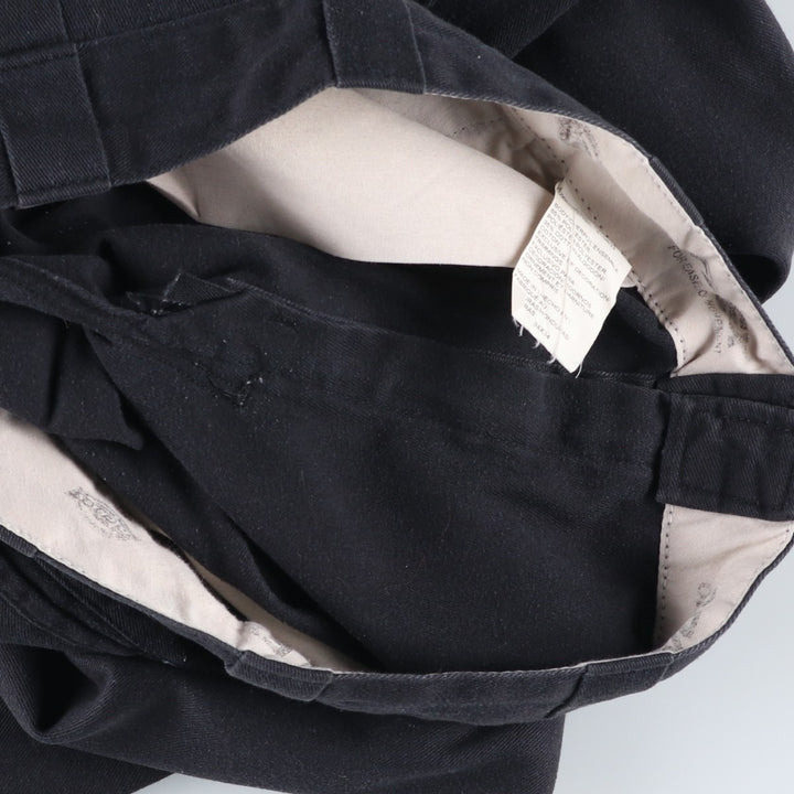 Dickies 874 FLEX ORIGINAL FIT Work Pants, Men's, Size 34 (approx.) polyester black type Vintage Second Hand