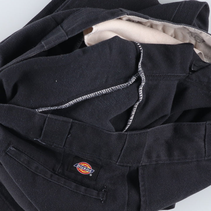 Dickies 874 FLEX ORIGINAL FIT Work Pants, Men's, Size 34 (approx.) polyester black type Vintage Second Hand