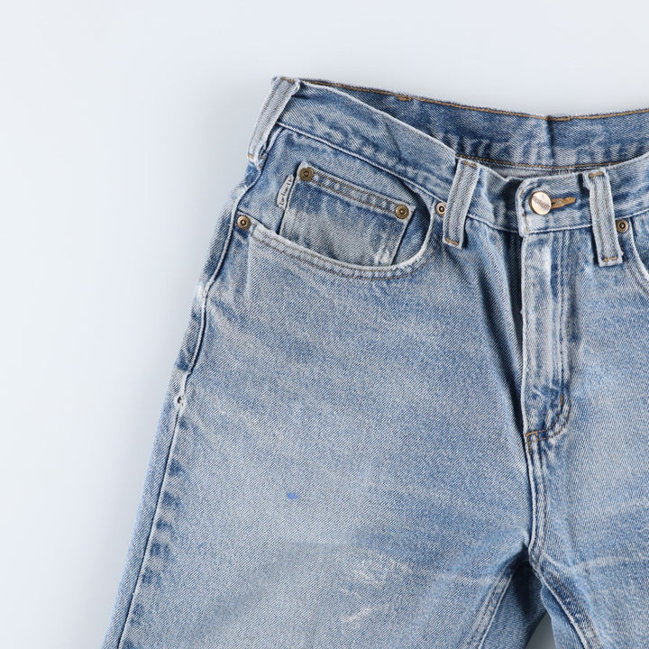 Carhartt Relaxed Fit Tapered Denim Pants for Men, W33 equivalent cotton blue type Vintage Second Hand
