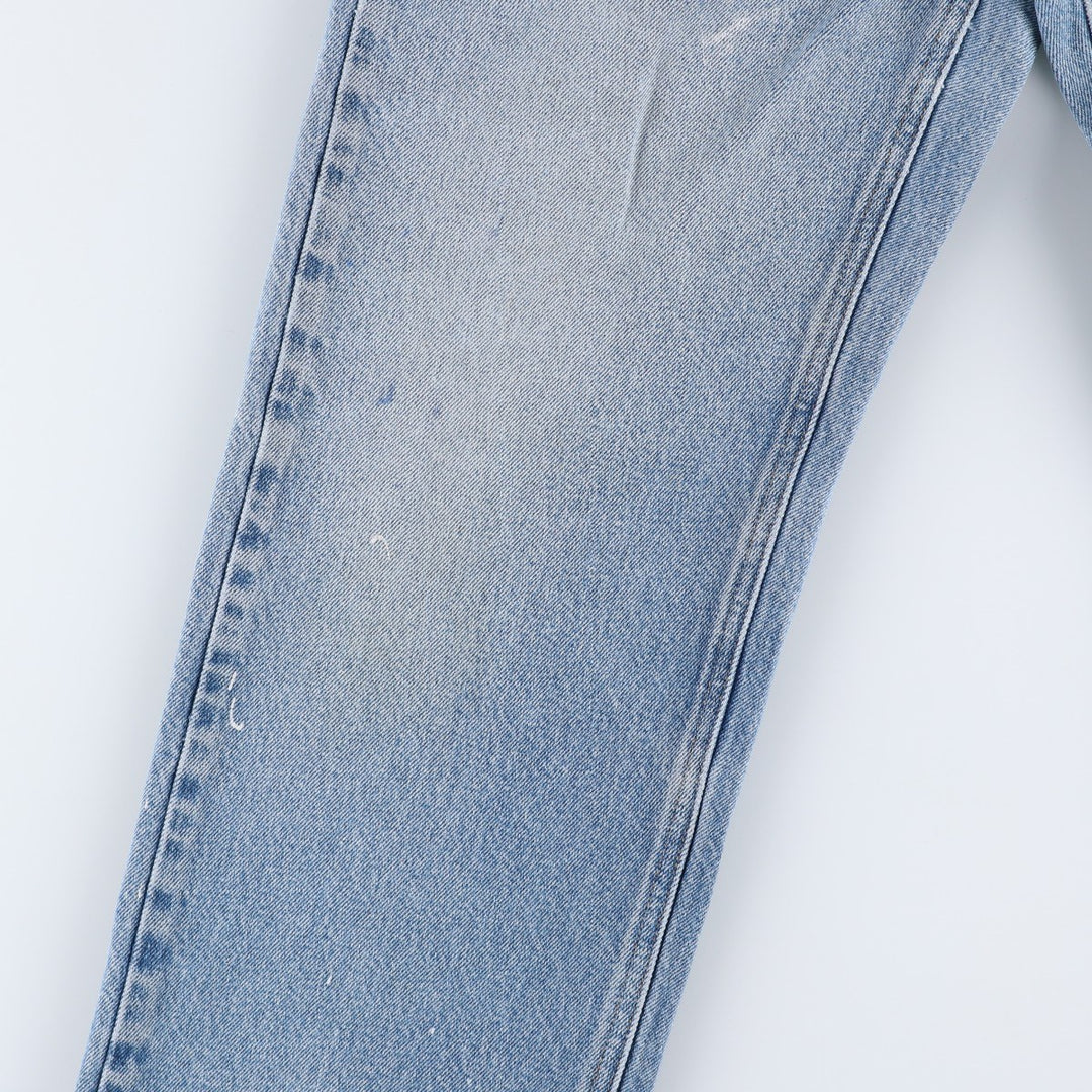 Carhartt Relaxed Fit Tapered Denim Pants for Men, W33 equivalent cotton blue type Vintage Second Hand