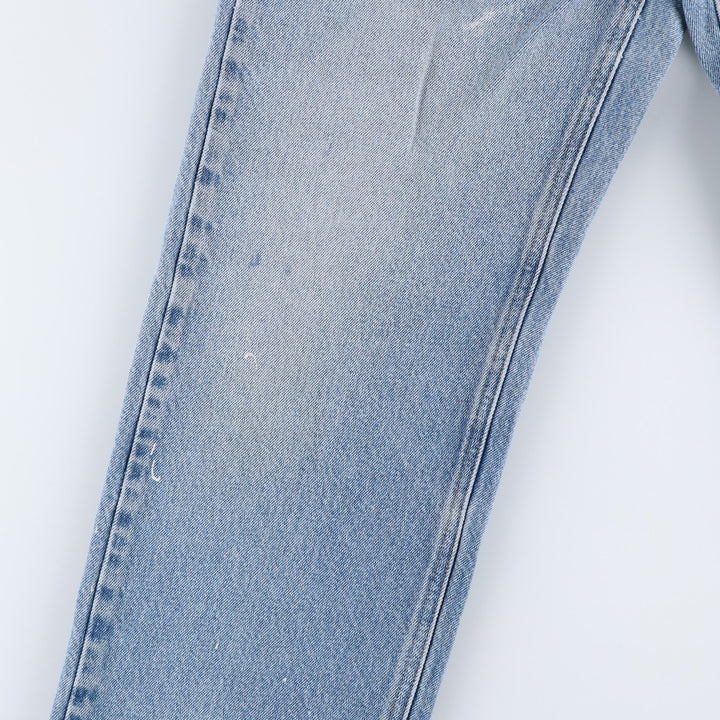 Carhartt Relaxed Fit Tapered Denim Pants for Men, W33 equivalent cotton blue type Vintage Second Hand