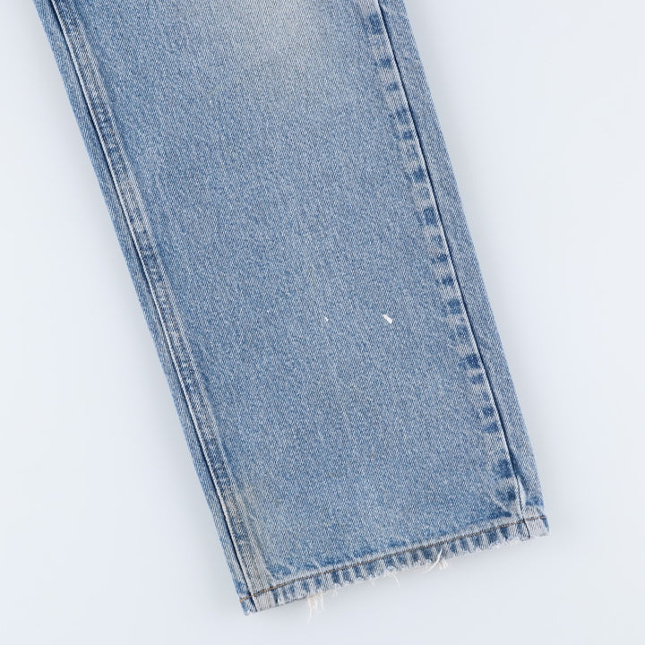 Carhartt Relaxed Fit Tapered Denim Pants for Men, W33 equivalent cotton blue type Vintage Second Hand