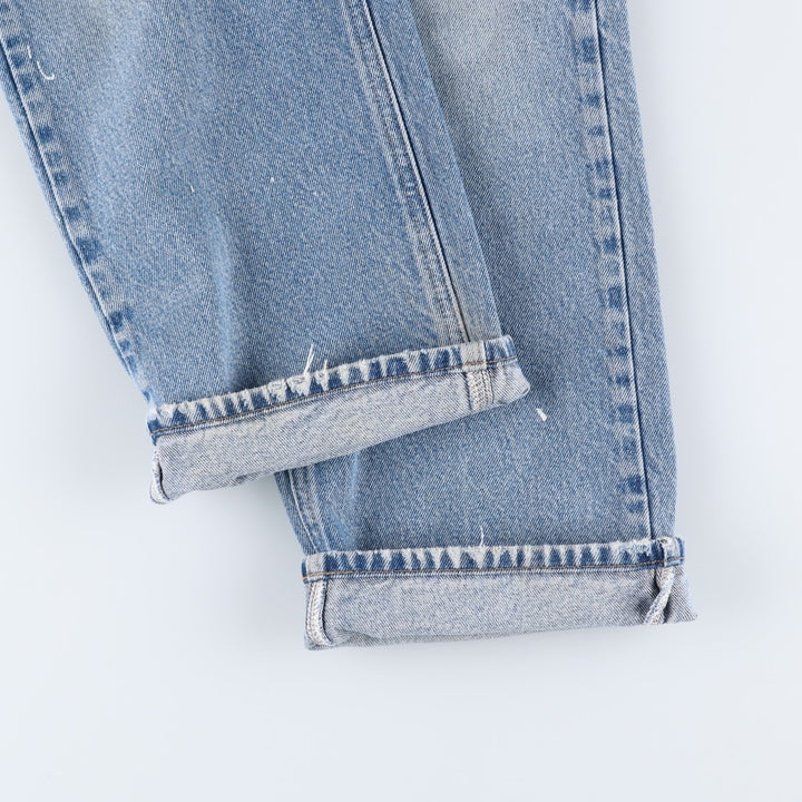 Carhartt Relaxed Fit Tapered Denim Pants for Men, W33 equivalent cotton blue type Vintage Second Hand