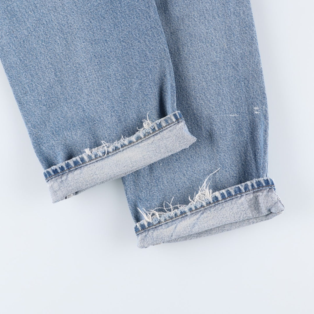 Carhartt Relaxed Fit Tapered Denim Pants for Men, W33 equivalent cotton blue type Vintage Second Hand
