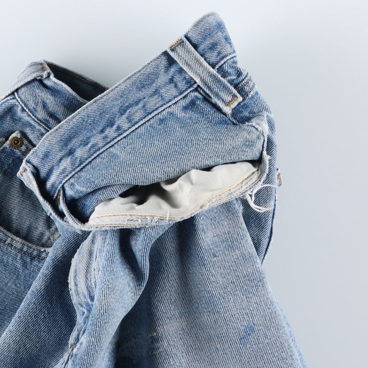 Carhartt Relaxed Fit Tapered Denim Pants for Men, W33 equivalent cotton blue type Vintage Second Hand