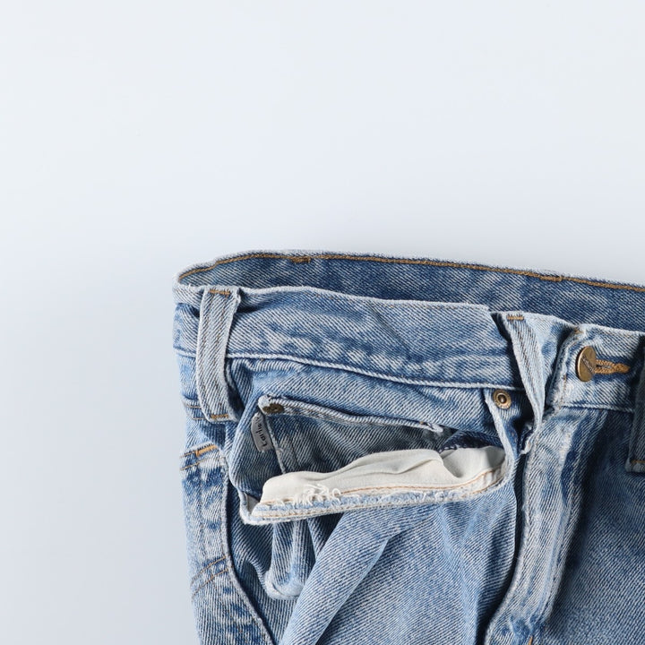 Carhartt Relaxed Fit Tapered Denim Pants for Men, W33 equivalent cotton blue type Vintage Second Hand