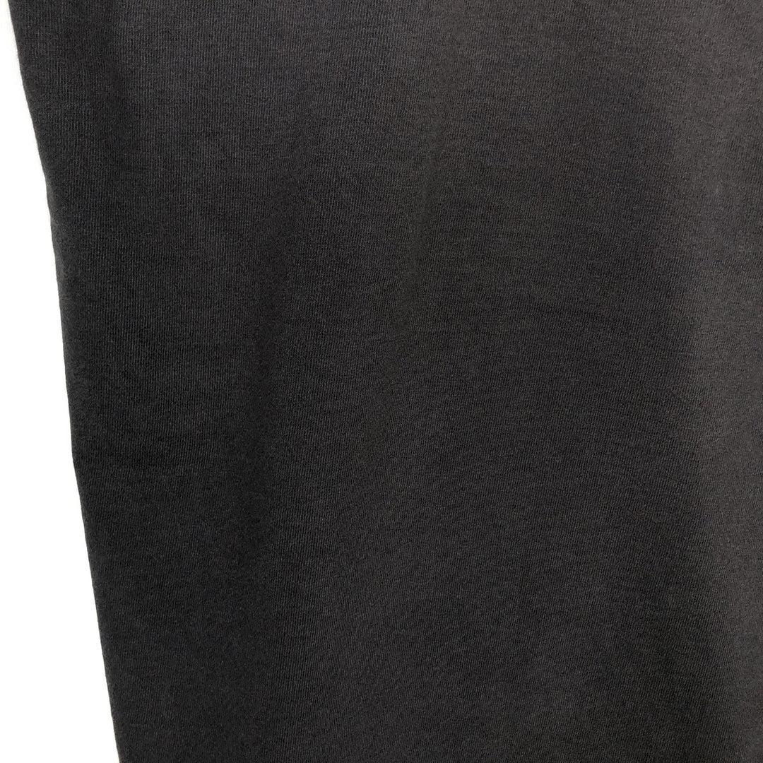 Vintage 90'S Nutmeg print T-shirt, Made in USA, Men's Size L cotton black type Vintage Second Hand
