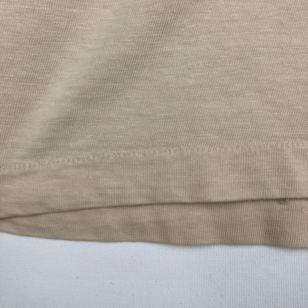 Town Craft Fish Print Animal T-Shirt, Made in USA, Men's Size L cotton unbleached Vintage Second Hand