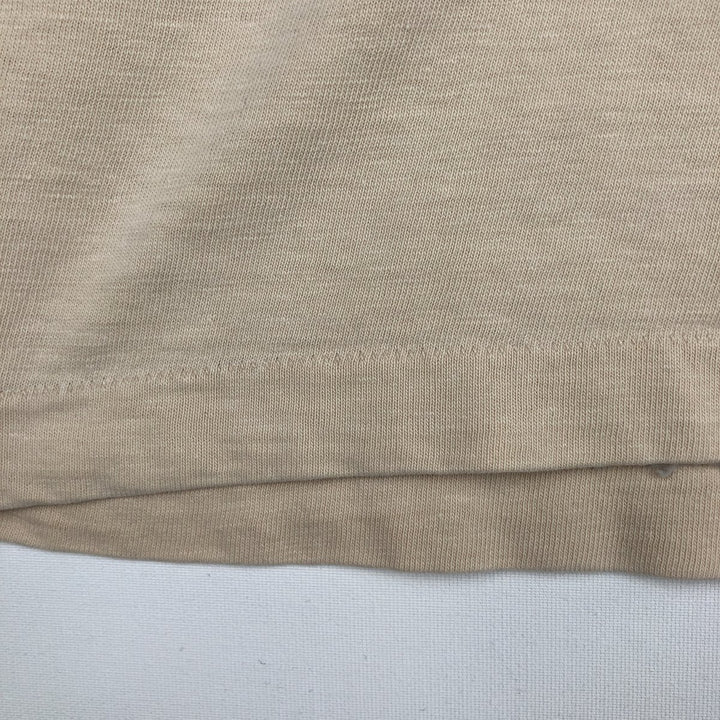 Town Craft Fish Print Animal T-Shirt, Made in USA, Men's Size L cotton unbleached Vintage Second Hand