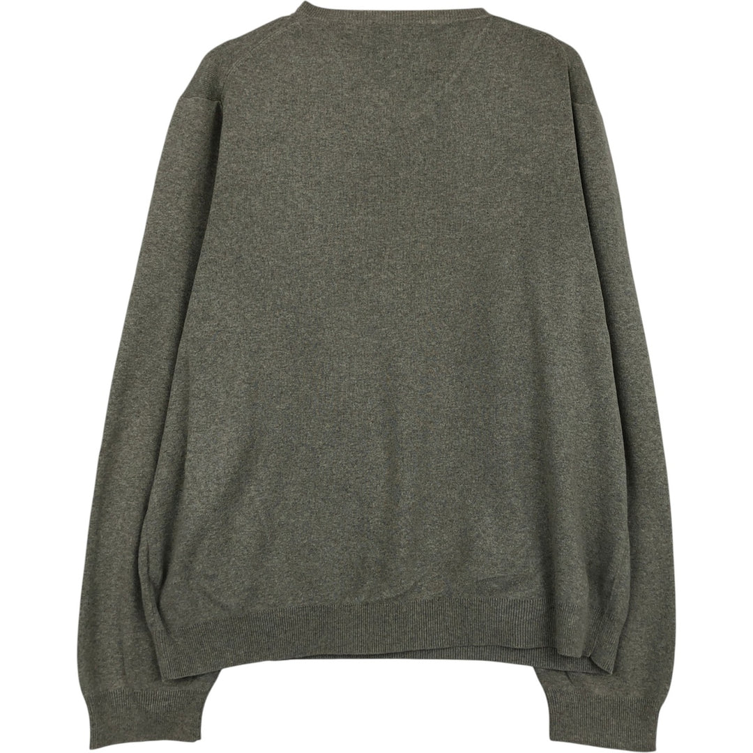 Ralph Lauren POLO by Ralph Lauren Cotton Knit Sweater Men's XL Supima Cotton gray type Vintage Second Hand