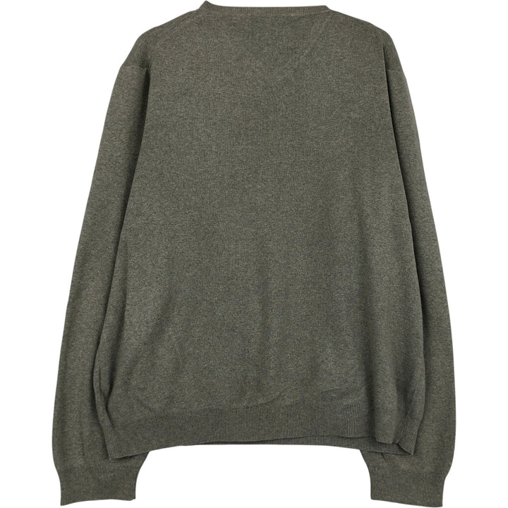 Ralph Lauren POLO by Ralph Lauren Cotton Knit Sweater Men's XL Supima Cotton gray type Vintage Second Hand