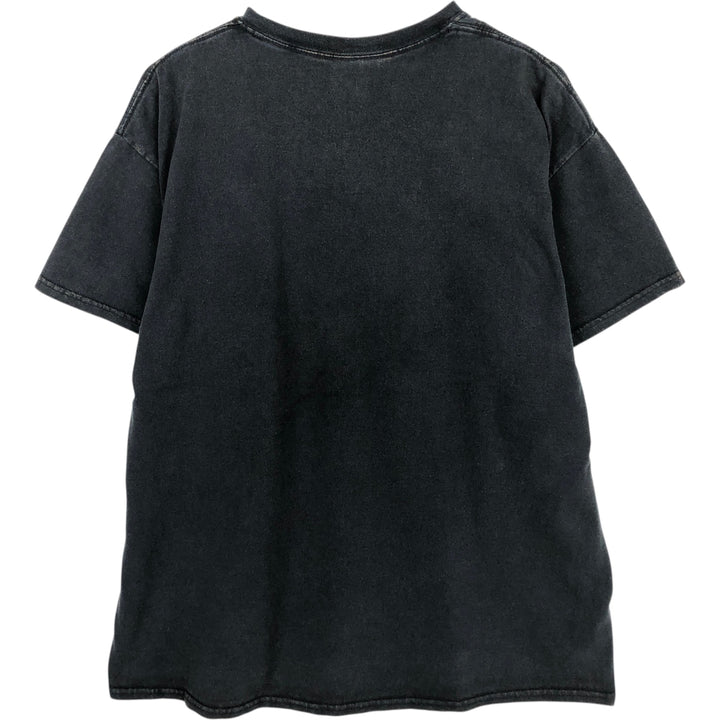 DMX Rap T-shirt, Men's L size cotton black type Vintage Second Hand