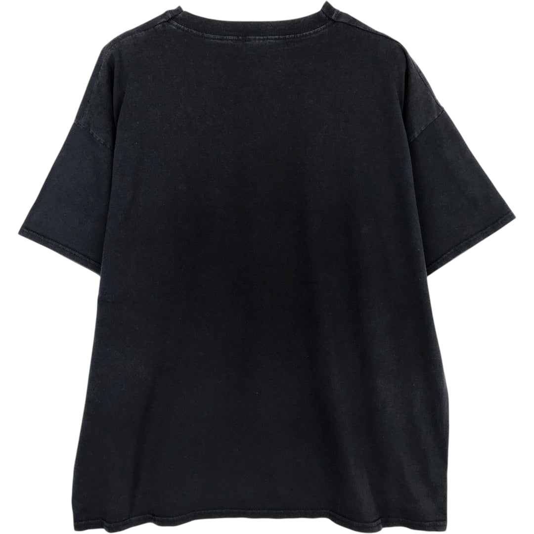 IRON MAIDEN Iron Maiden Band T-shirt Band T Men's XL size cotton black type Vintage Second Hand