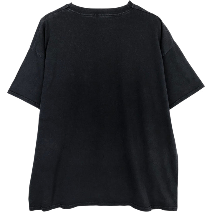 IRON MAIDEN Iron Maiden Band T-shirt Band T Men's XL size cotton black type Vintage Second Hand