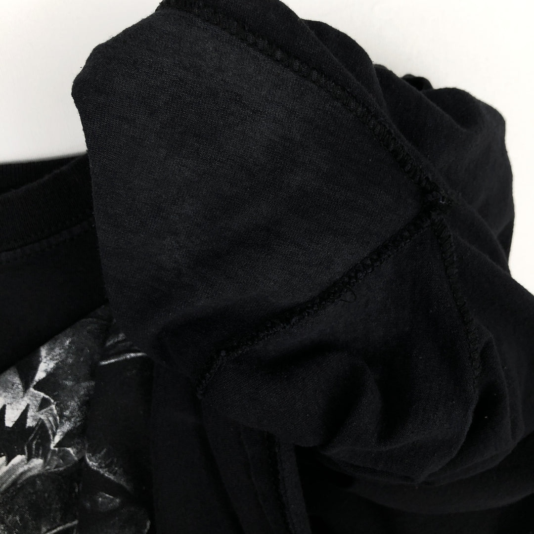 IRON MAIDEN Iron Maiden Band T-shirt Band T Men's XL size cotton black type Vintage Second Hand