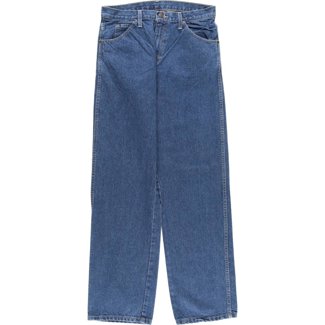 Dickies Straight Denim Pants for Men, W32 equivalent cotton blue type Vintage Second Hand