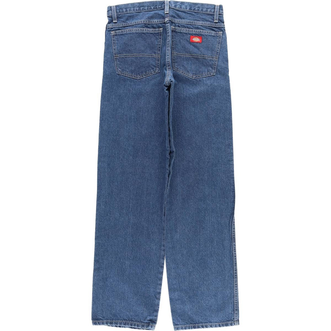 Dickies Straight Denim Pants for Men, W32 equivalent cotton blue type Vintage Second Hand