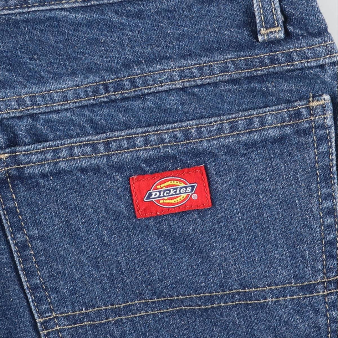 Dickies Straight Denim Pants for Men, W32 equivalent cotton blue type Vintage Second Hand