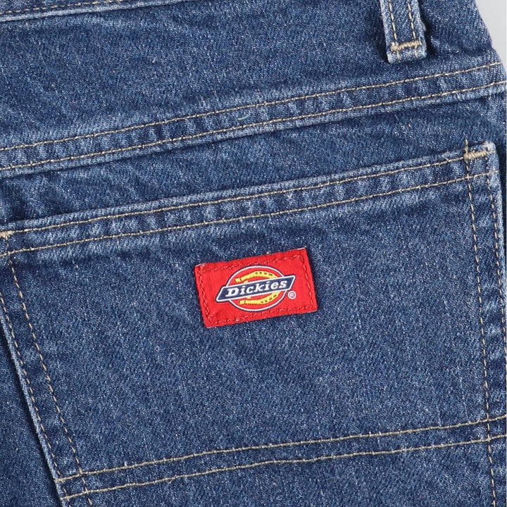 Dickies Straight Denim Pants for Men, W32 equivalent cotton blue type Vintage Second Hand