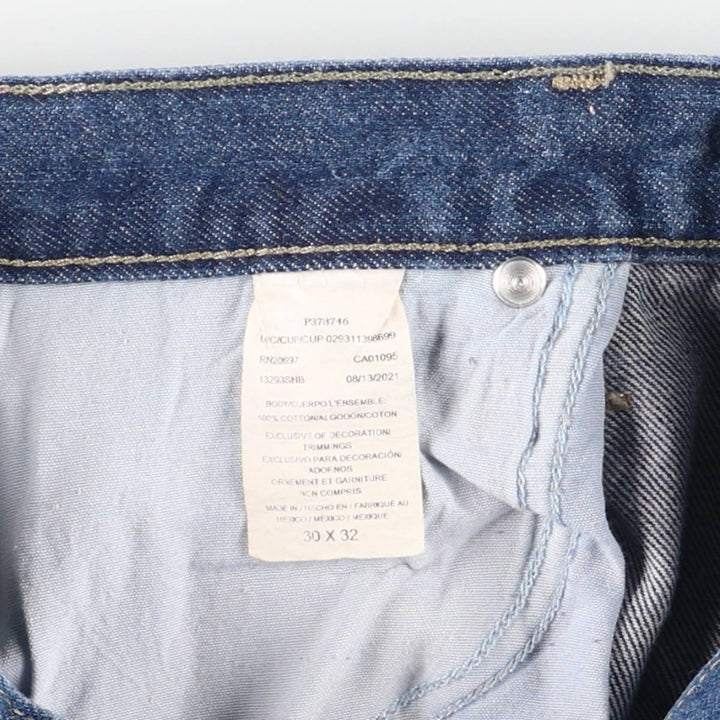 Dickies Straight Denim Pants for Men, W32 equivalent cotton blue type Vintage Second Hand