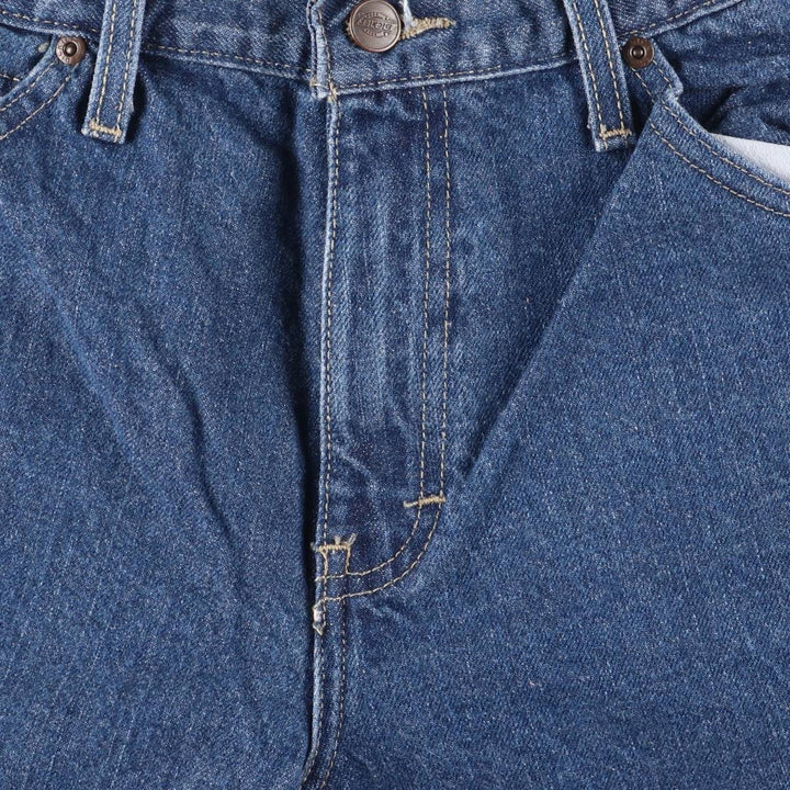 Dickies Straight Denim Pants for Men, W32 equivalent cotton blue type Vintage Second Hand