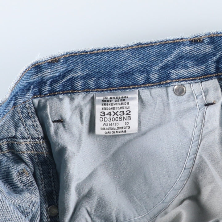 Dickies Straight Denim Pants for Men, W34 equivalent cotton blue type Vintage Second Hand