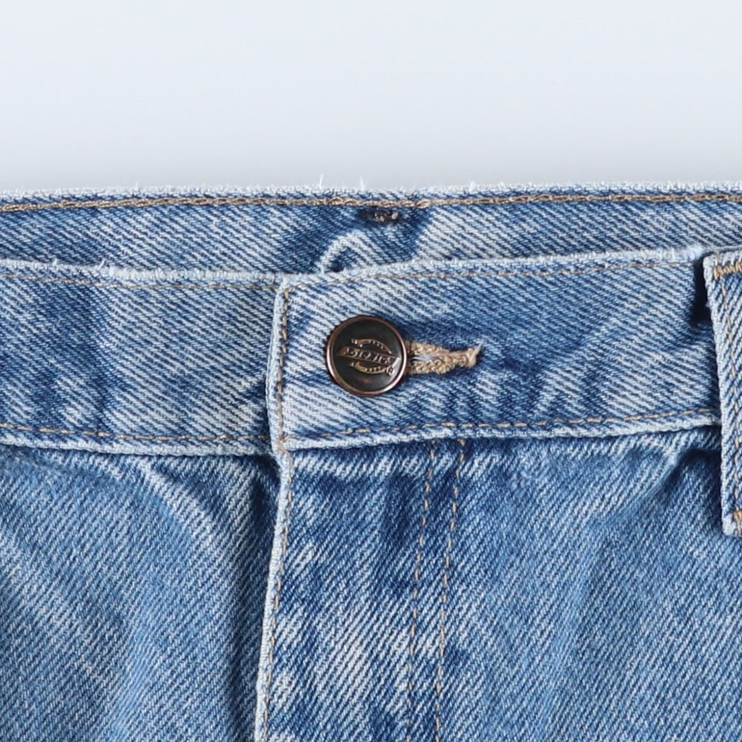 Dickies Straight Denim Pants for Men, W34 equivalent cotton blue type Vintage Second Hand