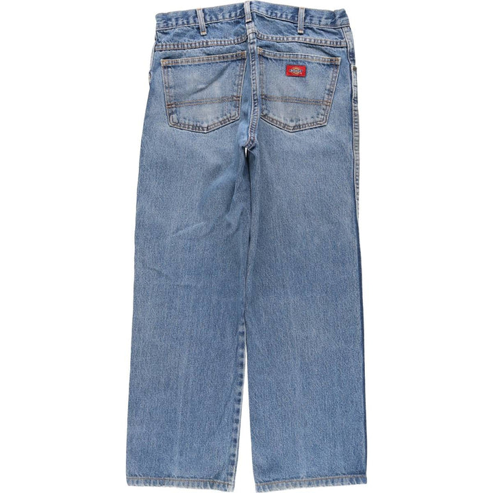 Dickies Straight Denim Pants for Men, W32 equivalent cotton blue type Vintage Second Hand