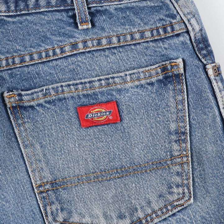 Dickies Straight Denim Pants for Men, W32 equivalent cotton blue type Vintage Second Hand