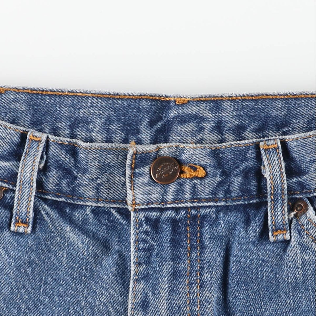 Dickies Straight Denim Pants for Men, W32 equivalent cotton blue type Vintage Second Hand
