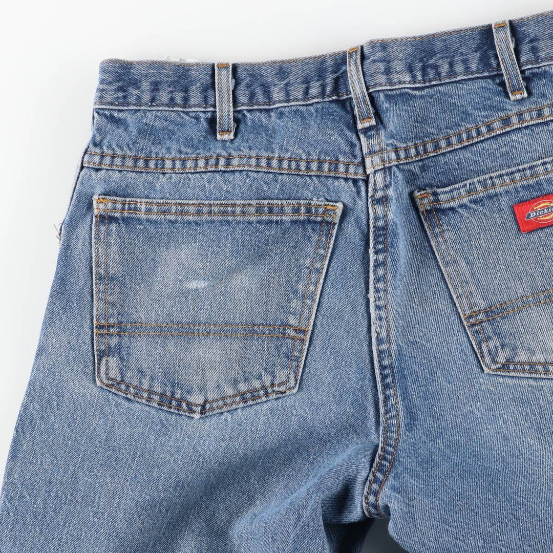 Dickies Straight Denim Pants for Men, W32 equivalent cotton blue type Vintage Second Hand