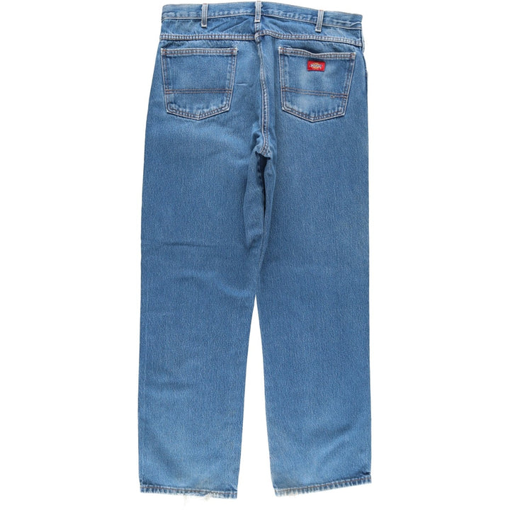 Dickies Regular Fit Straight Denim Pants, Men's, Size 38 cotton blue type Vintage Second Hand