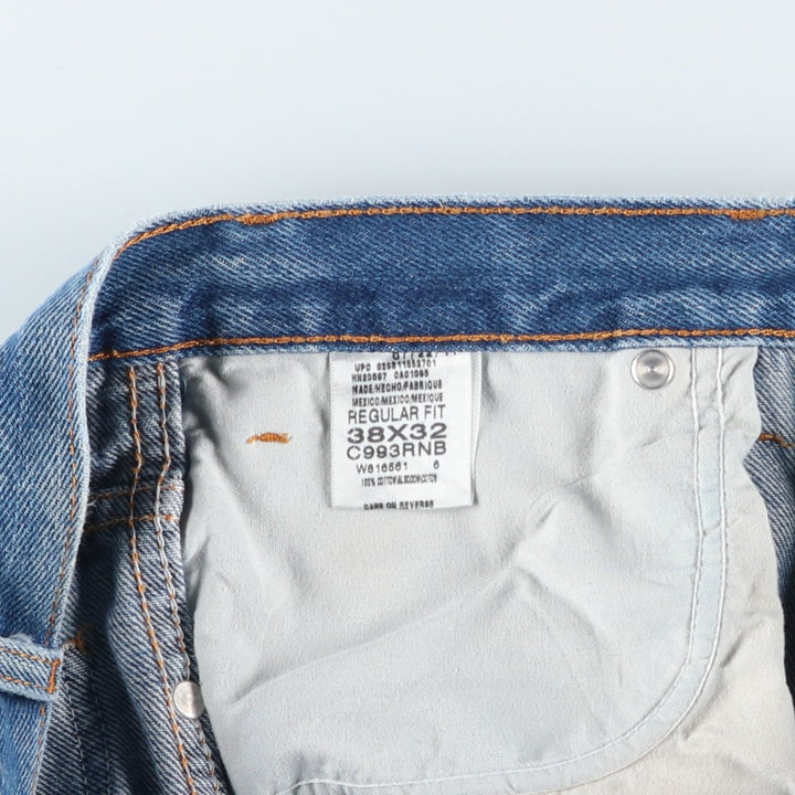 Dickies Regular Fit Straight Denim Pants, Men's, Size 38 cotton blue type Vintage Second Hand