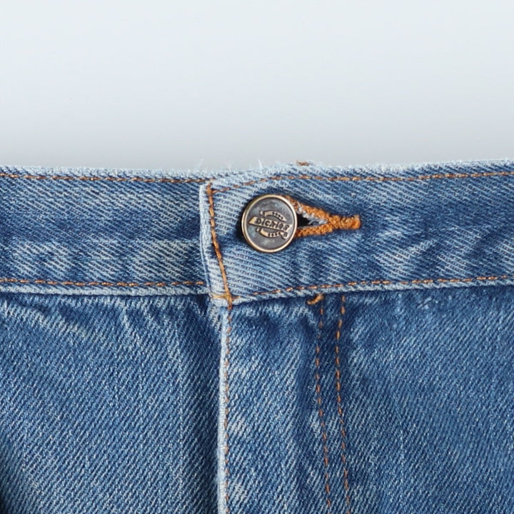 Dickies Regular Fit Straight Denim Pants, Men's, Size 38 cotton blue type Vintage Second Hand