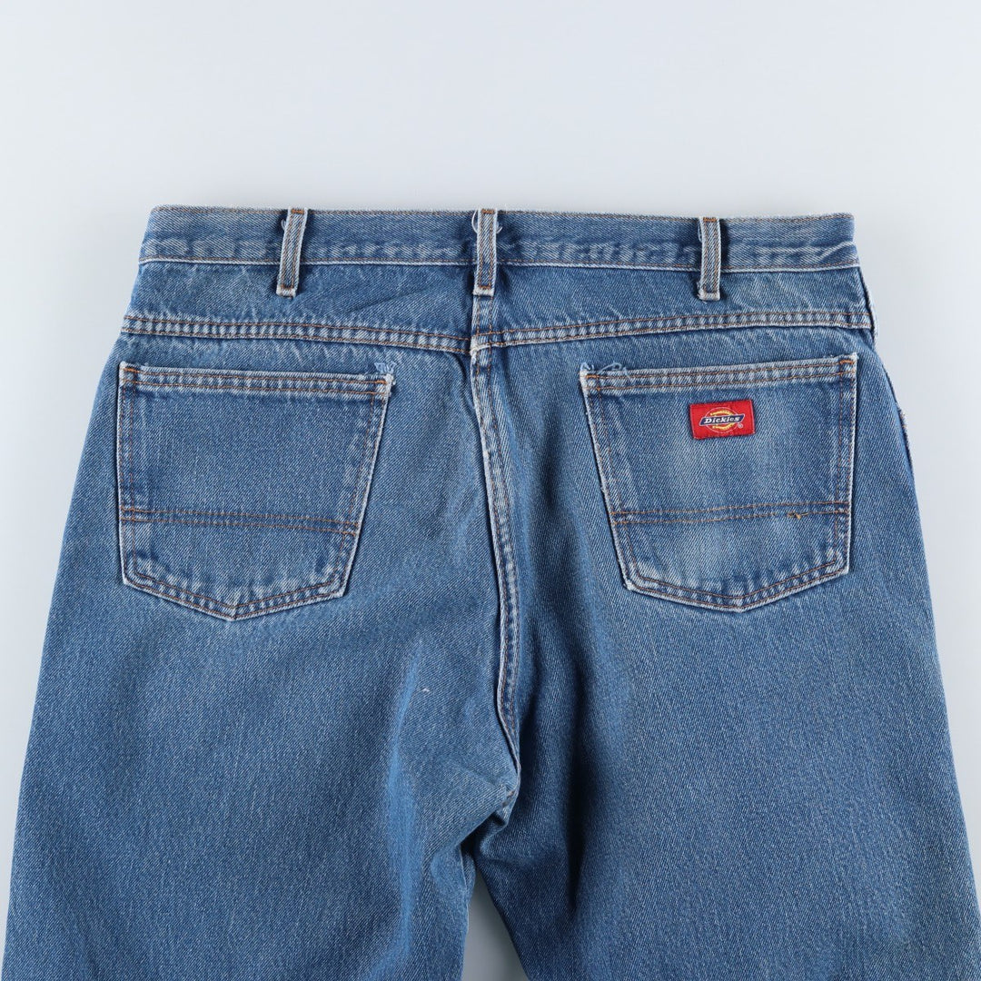 Dickies Regular Fit Straight Denim Pants, Men's, Size 38 cotton blue type Vintage Second Hand