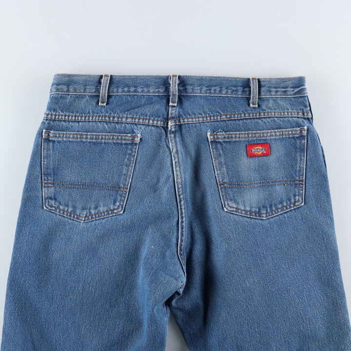 Dickies Regular Fit Straight Denim Pants, Men's, Size 38 cotton blue type Vintage Second Hand