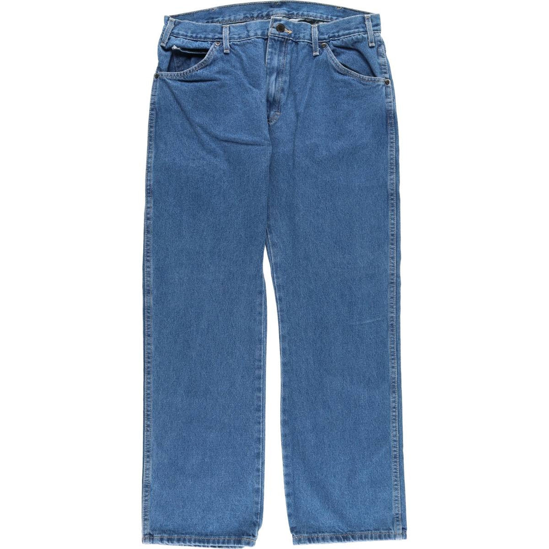 Dickies Men's Straight Denim Pants, Size W36 cotton blue type Vintage Second Hand