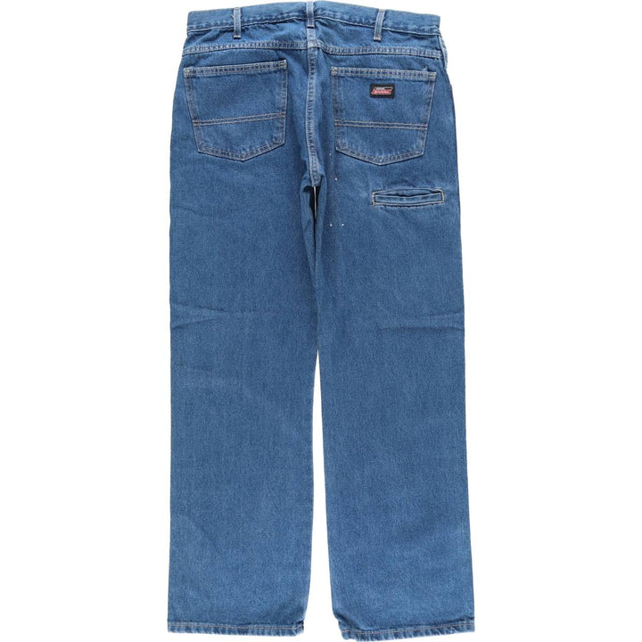 Dickies Men's Straight Denim Pants, Size W36 cotton blue type Vintage Second Hand
