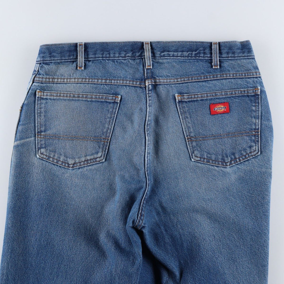 Dickies Men's Straight Denim Pants, Size W36 cotton blue type Vintage Second Hand